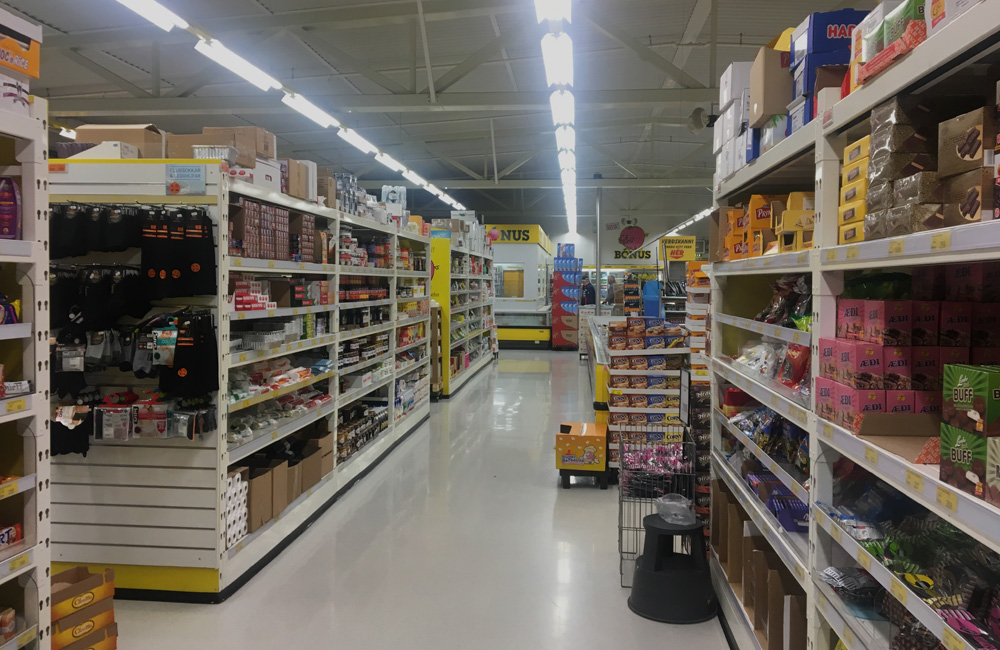 supermercados en Islandia