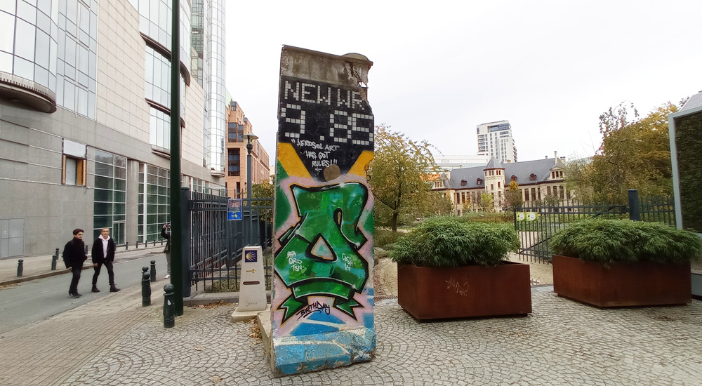Muro de Berlin en Bruselas