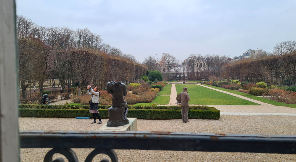 Jardin del museo Rodin de París