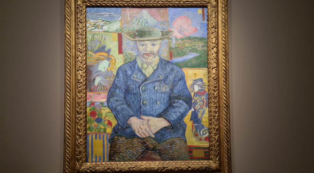 Cuadro de Van Gogh de la colección privada de Rodin en su museo de Paris