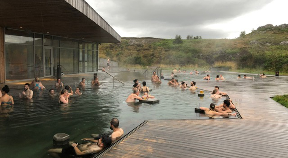 los baños termales del este de Islandia