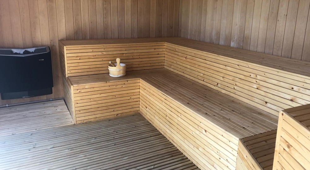 sauna del rafting en Islandia